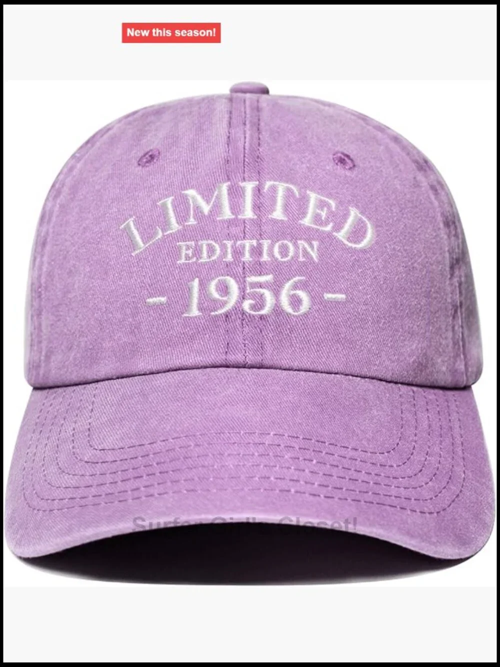 70th Birthday Baseball Cap, Embroidered Happy 70th Hat for Men Women